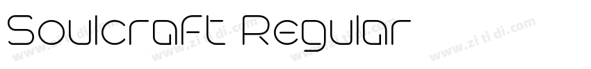 Soulcraft Regular字体转换 Soulcraft Regular字体转换